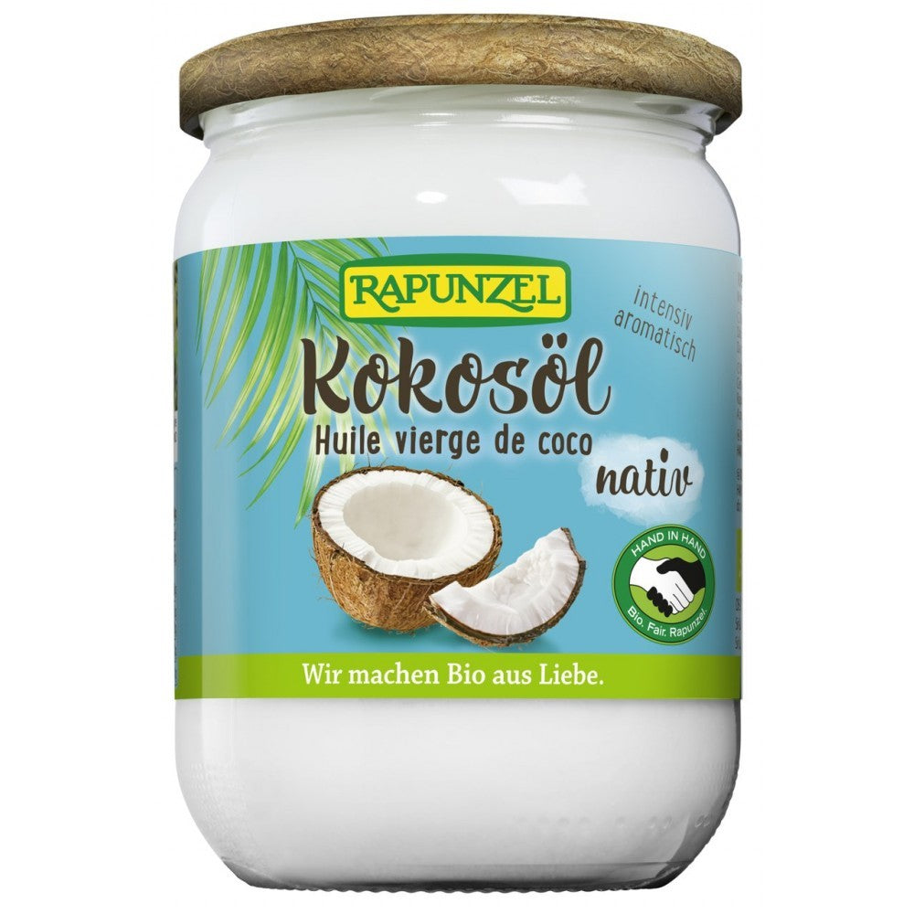 Ulei cocos bio virgin eco 400g Rapunzel - Verlin