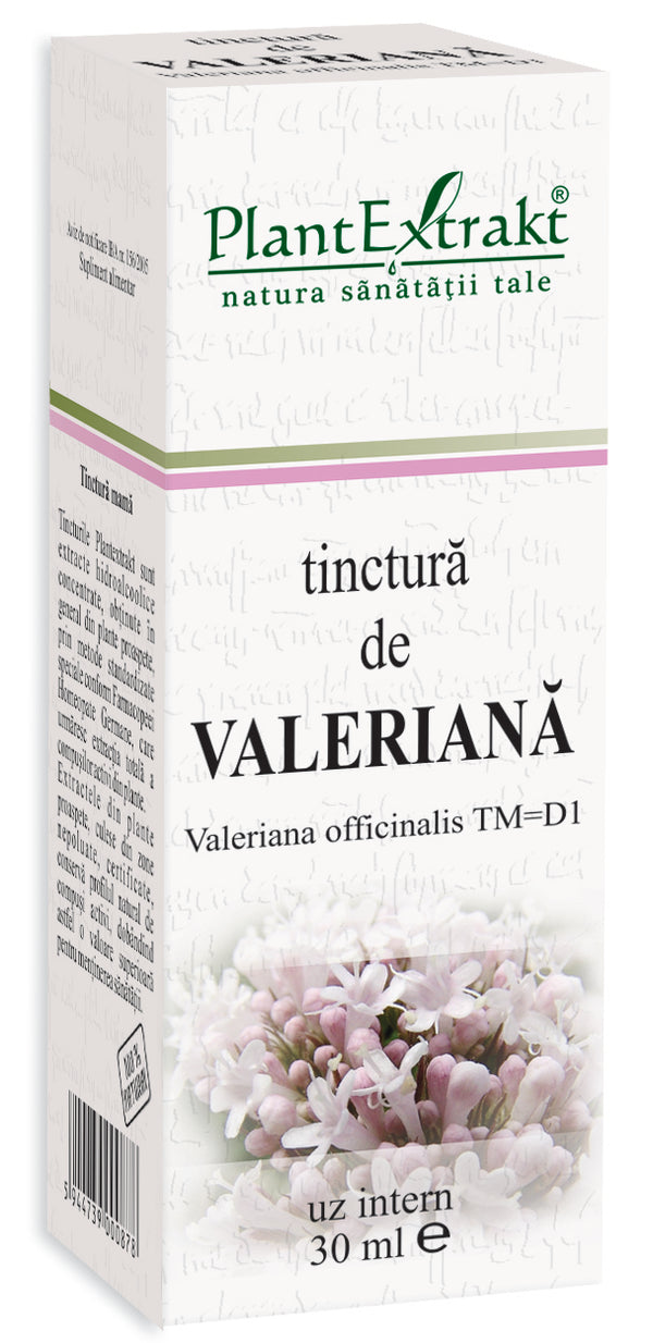  Tinctura de valeriana, 30 ml, plantextrakt
