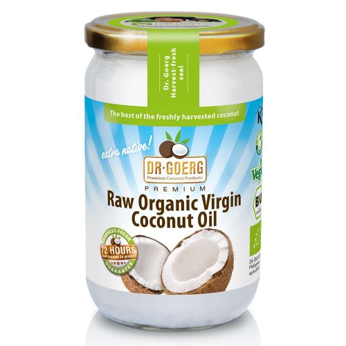  Ulei de cocos premium bio, presat la rece, 200ml, dr. goerg