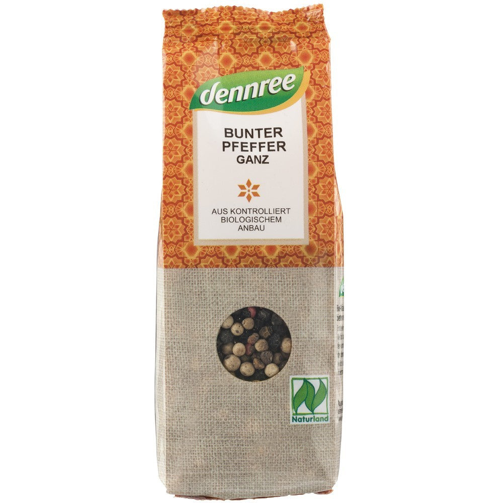 Amestec de piper boabe bio 65g Dennree