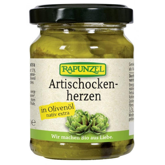 Anghinare bio in ulei de masline 120g Rapunzel