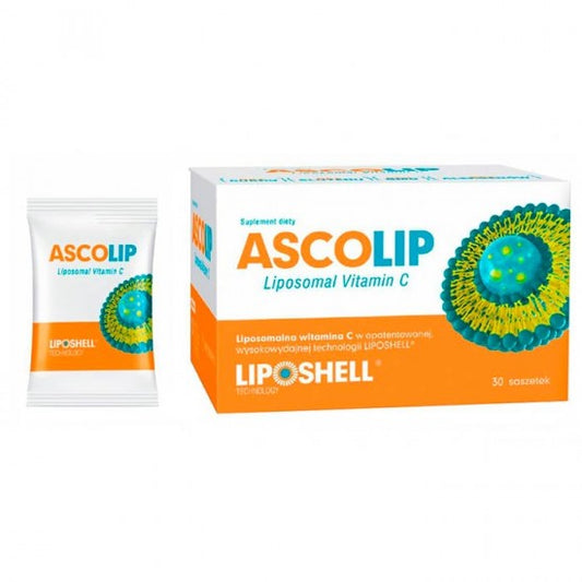 Vitamina C Lipozomala ASCOLIP 1000mg