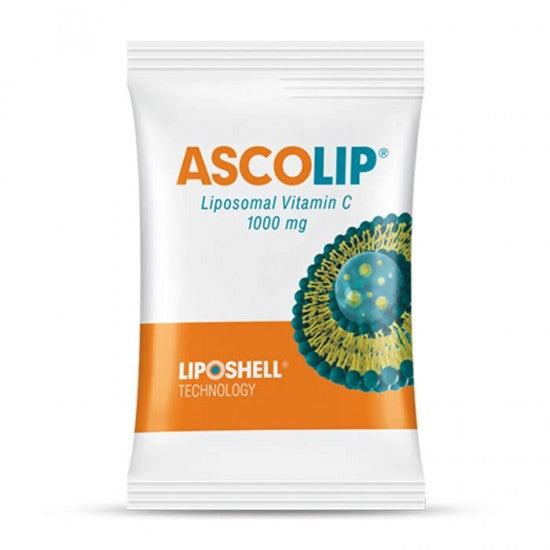 Vitamina C Lipozomala ASCOLIP, aroma de coacaze negre, 1000mg