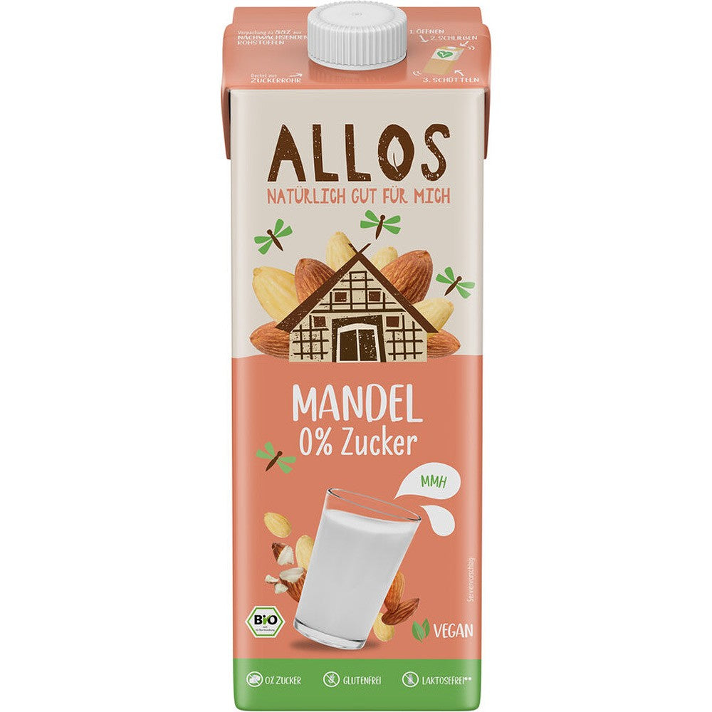 Bautura de migdale fara gluten 1L Allos