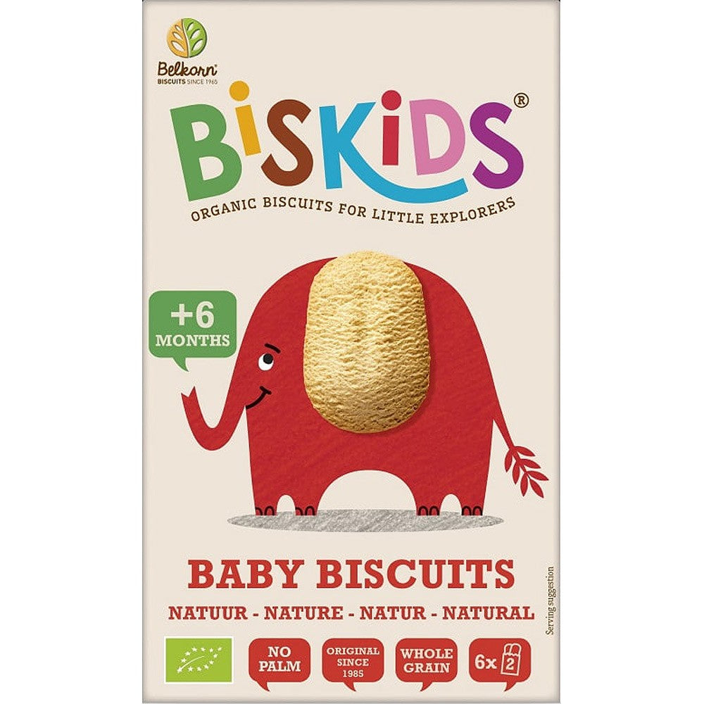 Biscuiti organici pentru copii, 120g, belkorn