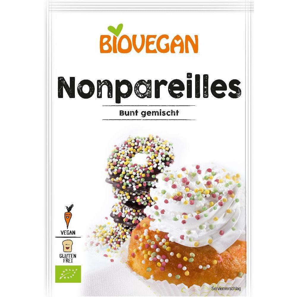 Bomboane multicolore decorative ecologice, biovegan