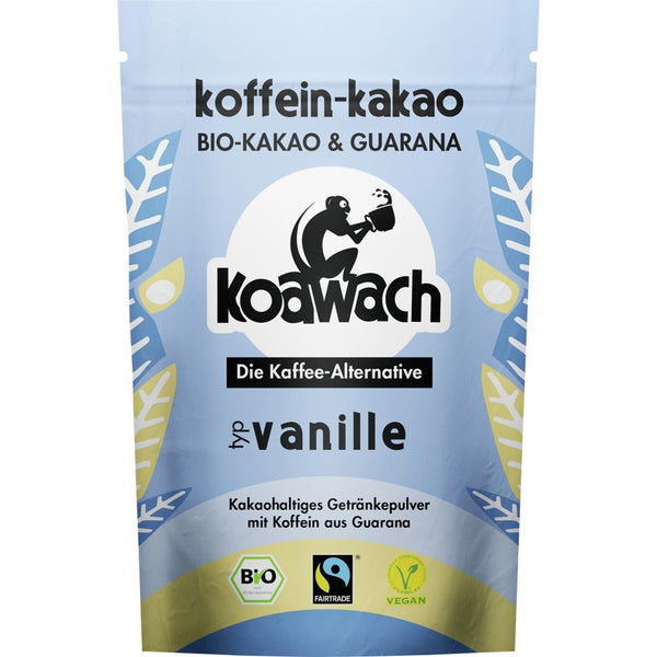  Cacao cu guarana si vanilie, 100g, koawach