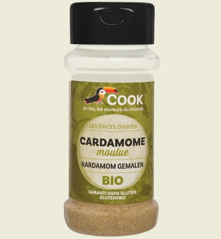  Cardamom macinat, bio, 35g, Cook                                                                       