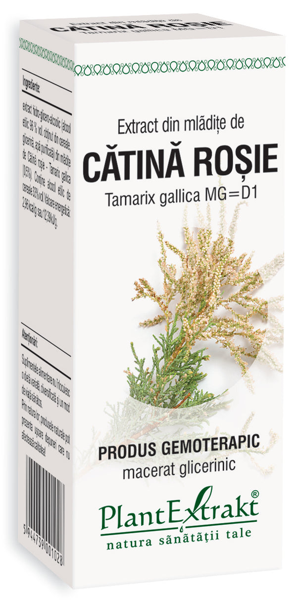  Extract din mlădite de catină roșie, tamarix, 50 ml, plantextrakt