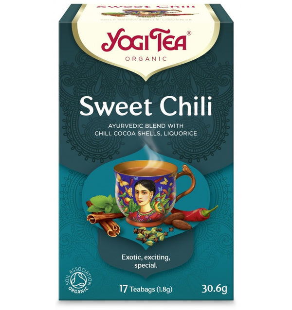  Ceai bio ardei dulce, bio, 17 pliculete 30,6g, yogi tea