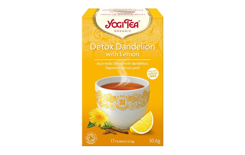 Ceai bio detox cu lamaie, 30.6 g yogi tea 1