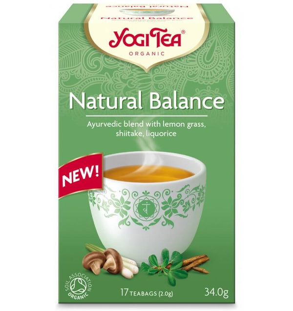  Ceai natural balance, ecologic, 34g, yogi tea