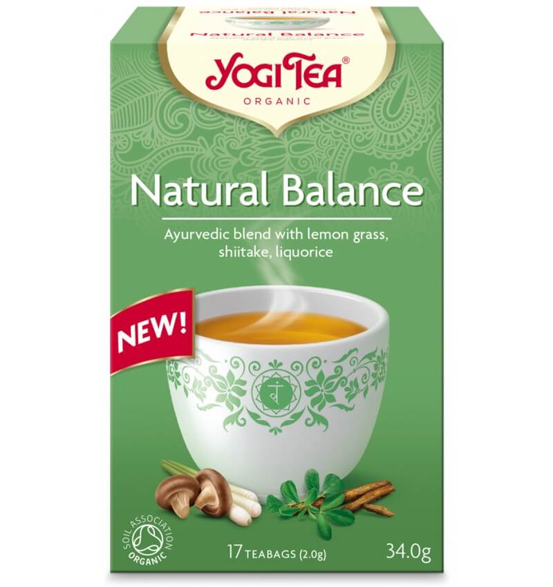Ceai natural balance, ecologic, 34g, yogi tea 1