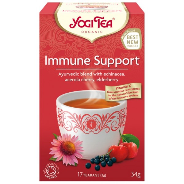 Ceai bio sprijin imunitar, 34.0g, yogi tea