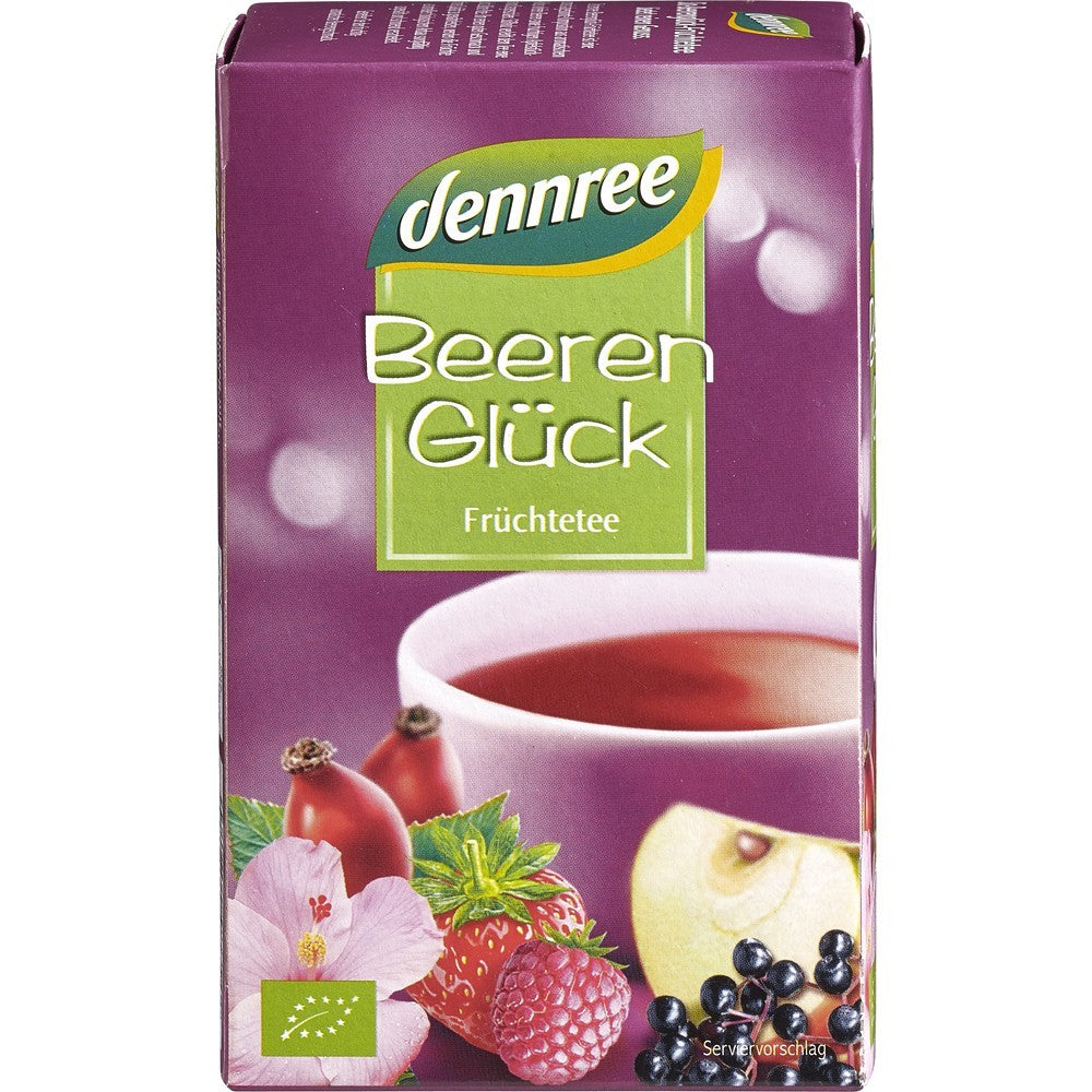 Ceai cu fructe de padure bio 40g Dennree