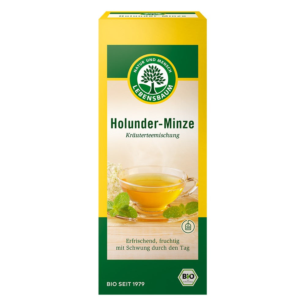 Ceai de soc cu menta bio 30g Lebensbaum