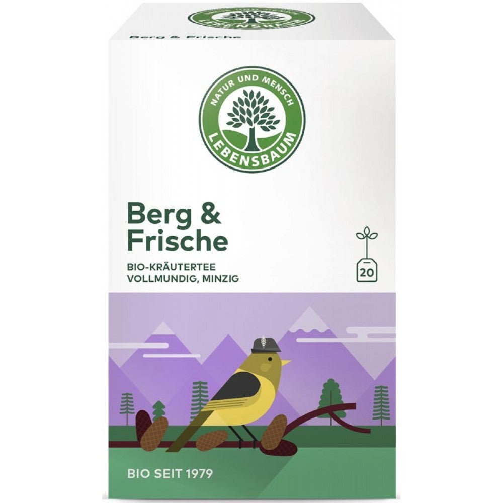 Ceai munte & prospetime x20 plicuri bio, 40g, lebensbaum