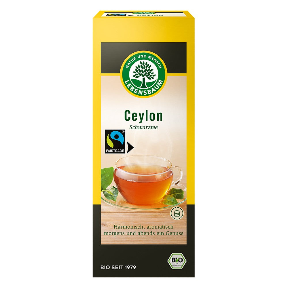 Ceai negru Ceylon 40g Lebensbaum