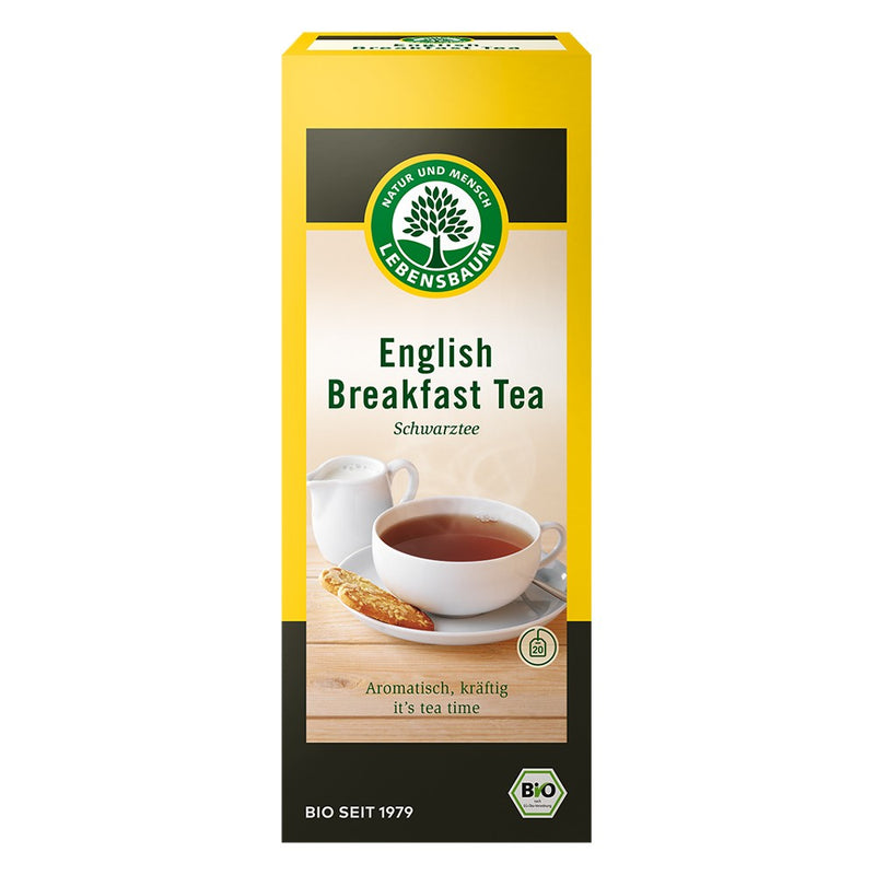 Ceai negru englezesc pentru micul dejun bio, 40g, lebensbaum 1