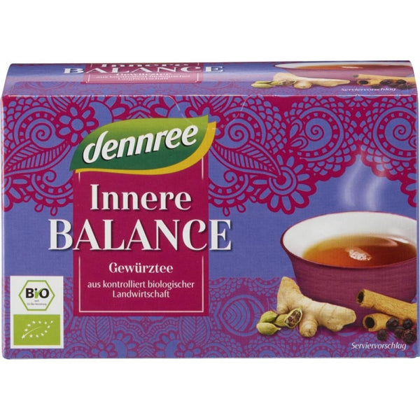  Ceai bio pentru echilibru interior, 40g, dennree