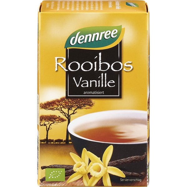  Ceai rooibos cu vanilie bio, 30g, dennree