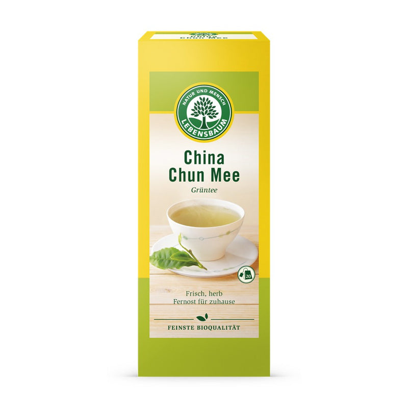 Ceai verde china chun mee, 30g, lebensbaum 1