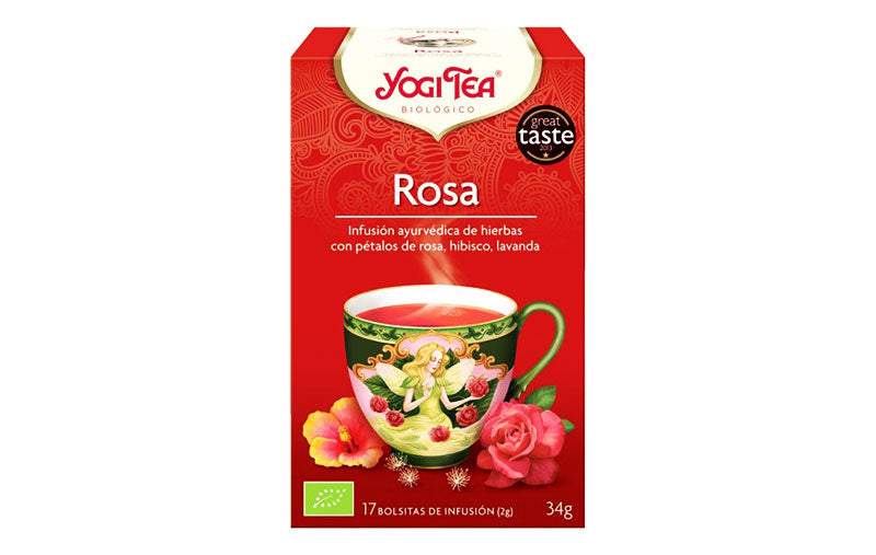 Ceai bio de trandafiri, 34g, yogi tea 1