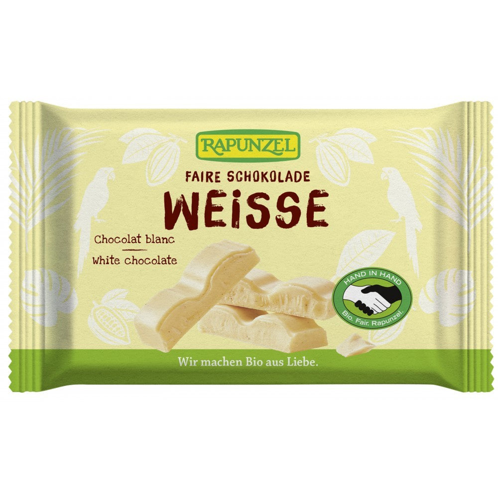 Ciocolata bio alba Cristallino HIH 100g Rapunzel