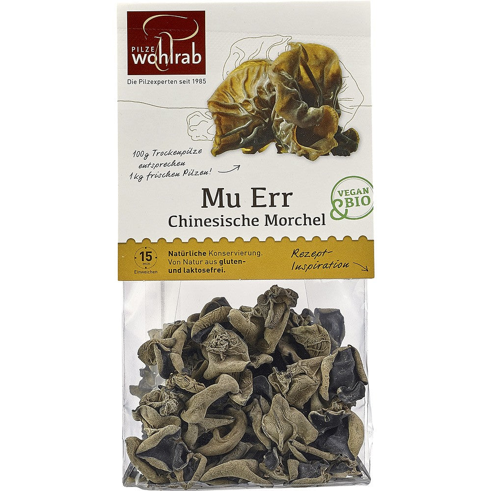 Ciuperci urechi de lemn deshidratate Mu Err 30g Wohlrab
