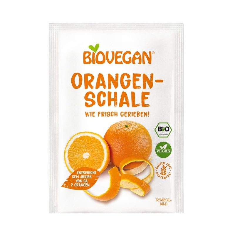 Coaja de portocala rasa bio, 9g, biovegan 1