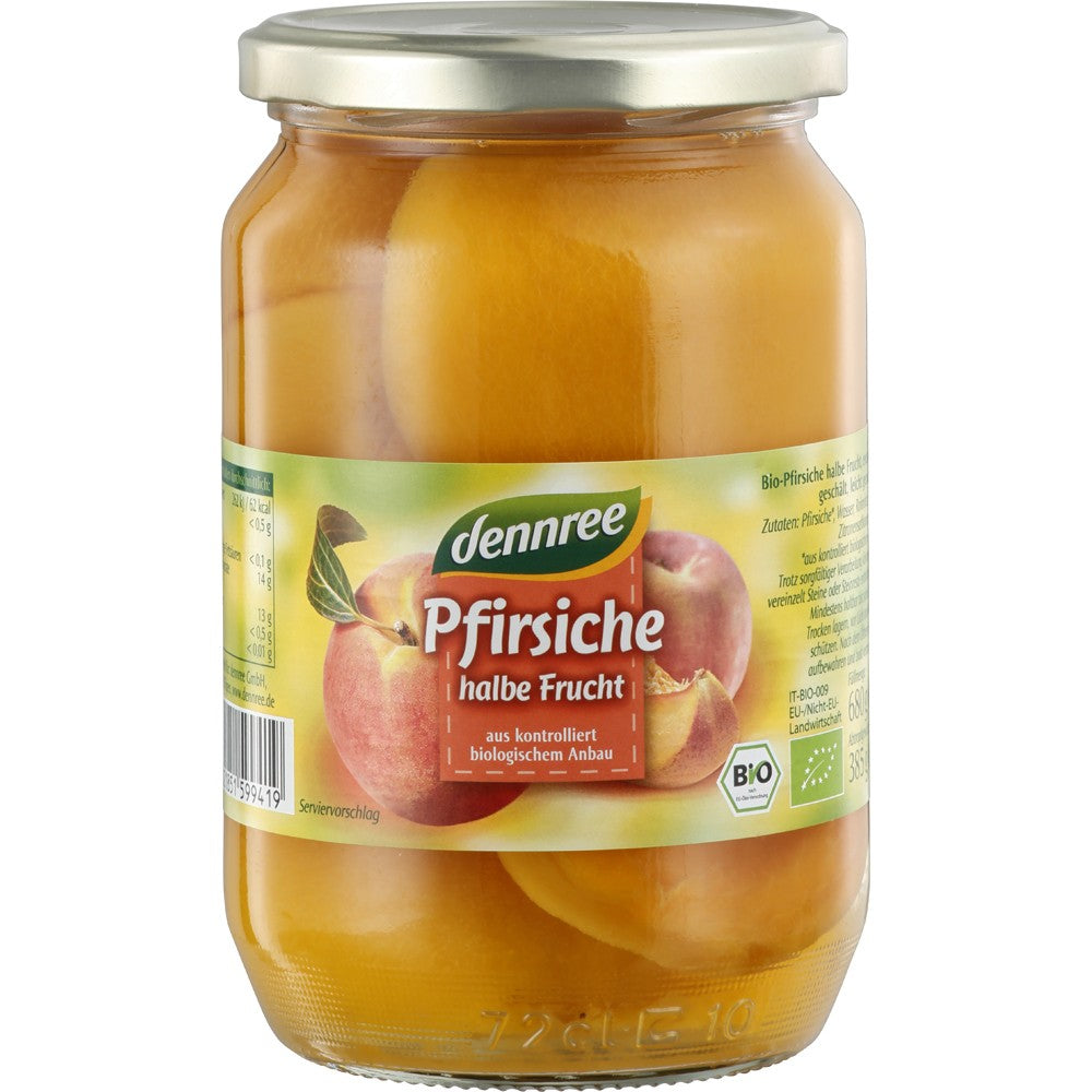 Compot de piersici jumatati, dennree