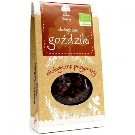 Condiment Cuisoare Bio 30g Dary Natury, ambalaj maro cu fereastră transparentă și etichetă verde eco.