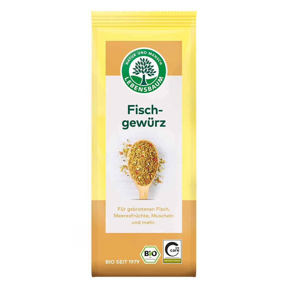 Condimente pentru peste, ecologice, 60g, lebensbaum