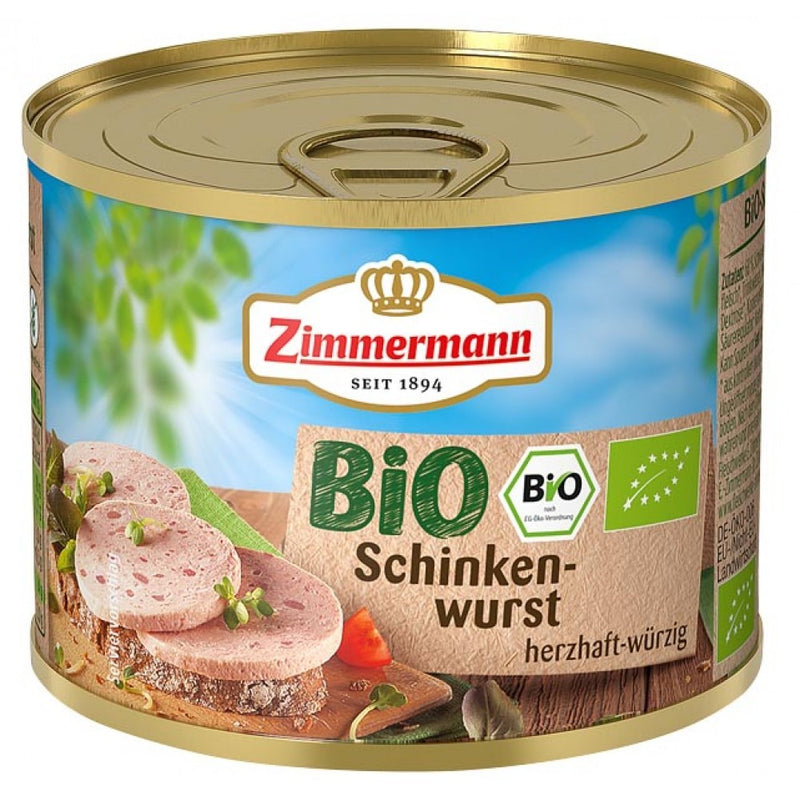 Conserva cu carne bio, zimmermann 1