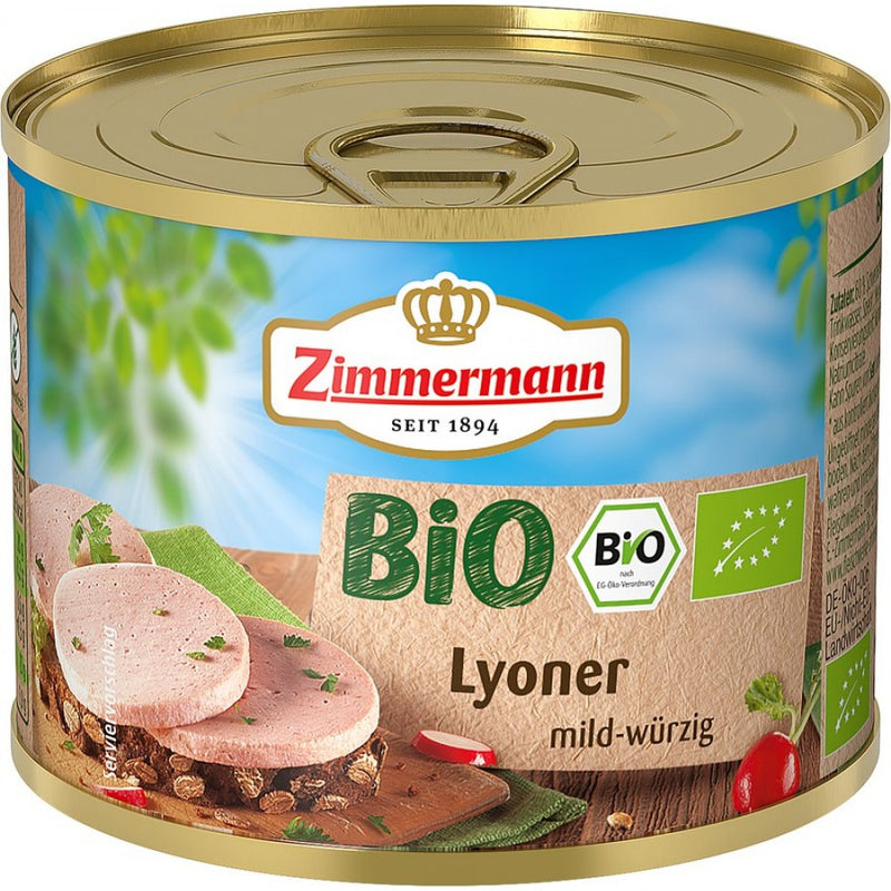 Conserva cu carne lyoner, zimmermann 1