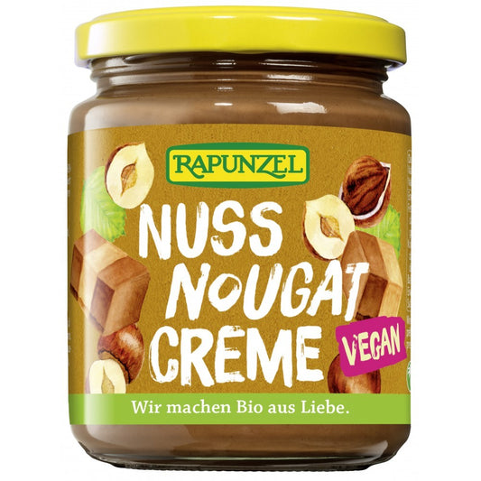 Crema bio de alune Nougat  250g Rapunzel