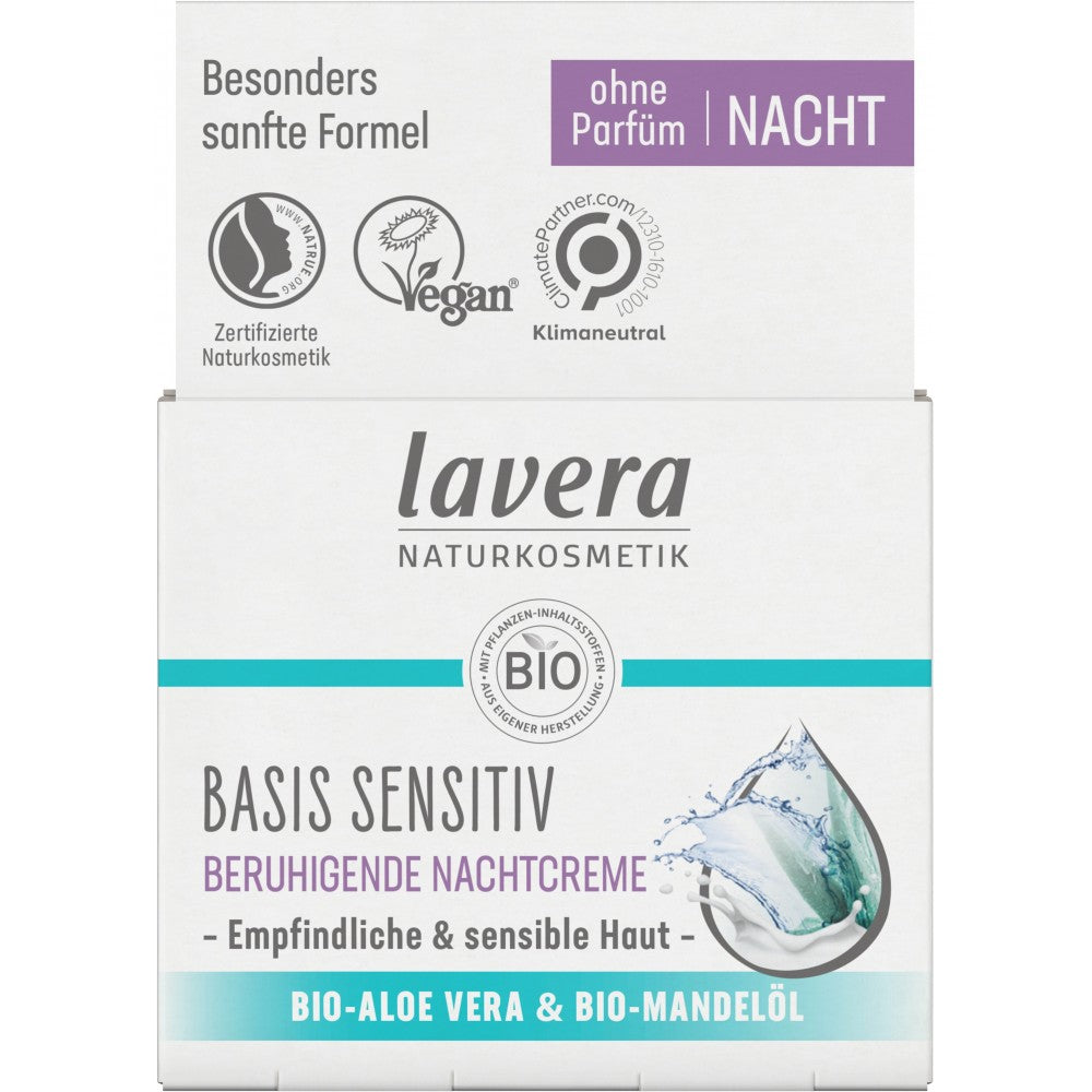 Crema pentru fermitate si ingrijire pe timp de noapte 50ml Lavera