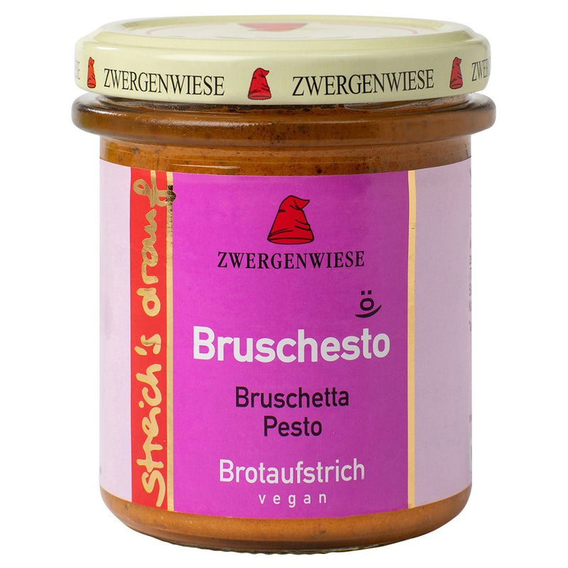 Crema tartinabila vegetala Bruschesto cu bruscheta si pesto 1