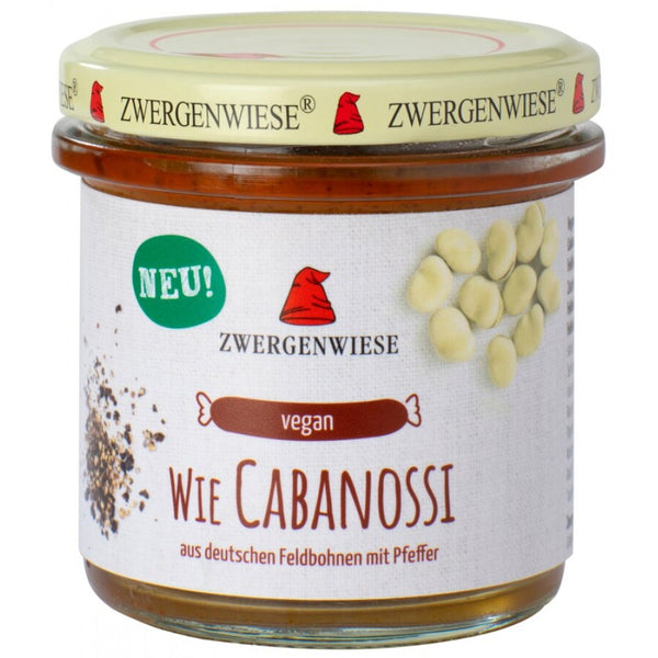  Crema tartinabila vegetala bio cabanossi, 140g, zwergenwiese