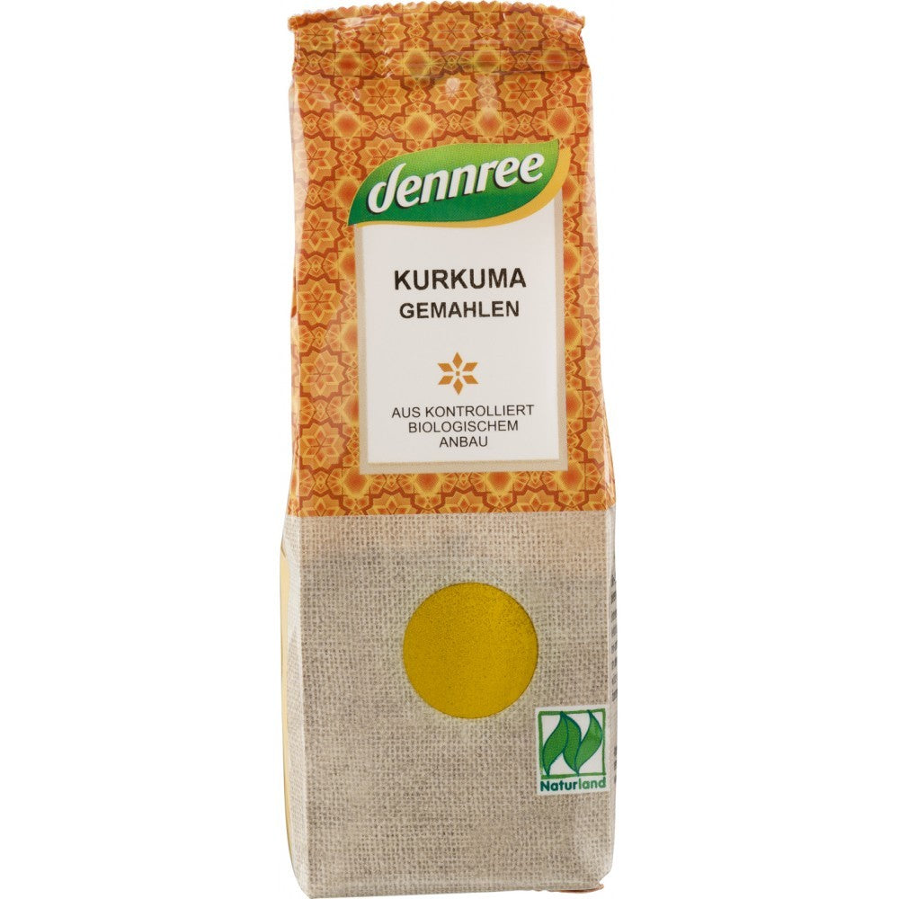 Curcuma bio macinata dennree, dennree