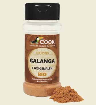 Galangal pudra, bio, 25g, Cook                                                                          1