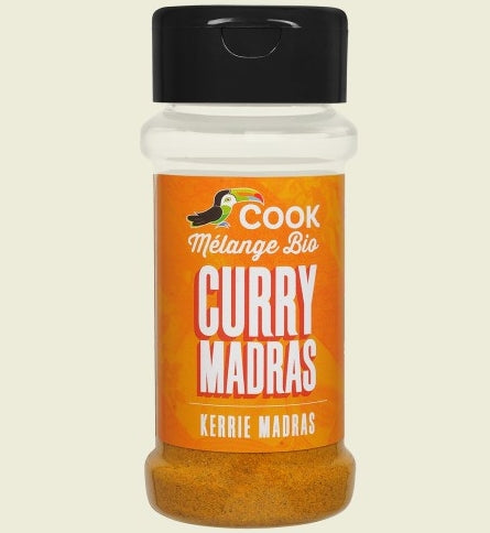  Mix de condimente madras curry, bio, 35g, Cook                                                         