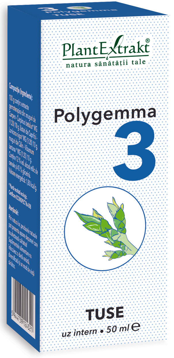 Polygemma 3, tuse, 50 ml, plantextrakt