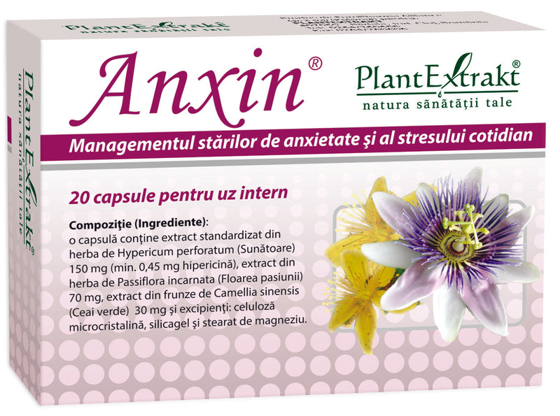 Anxin, 20 capsule, plantextrakt 1
