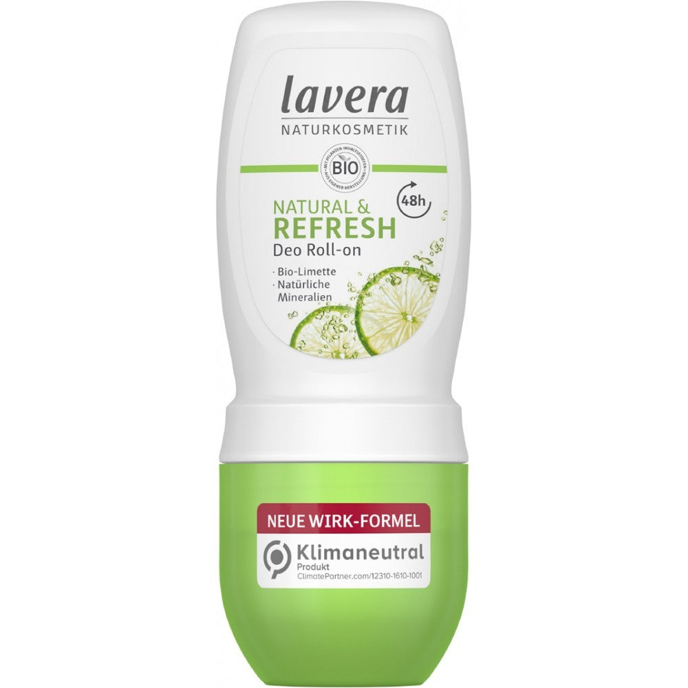 Deo Roll-on natural si refresh cu lime bio 50ml Lavera