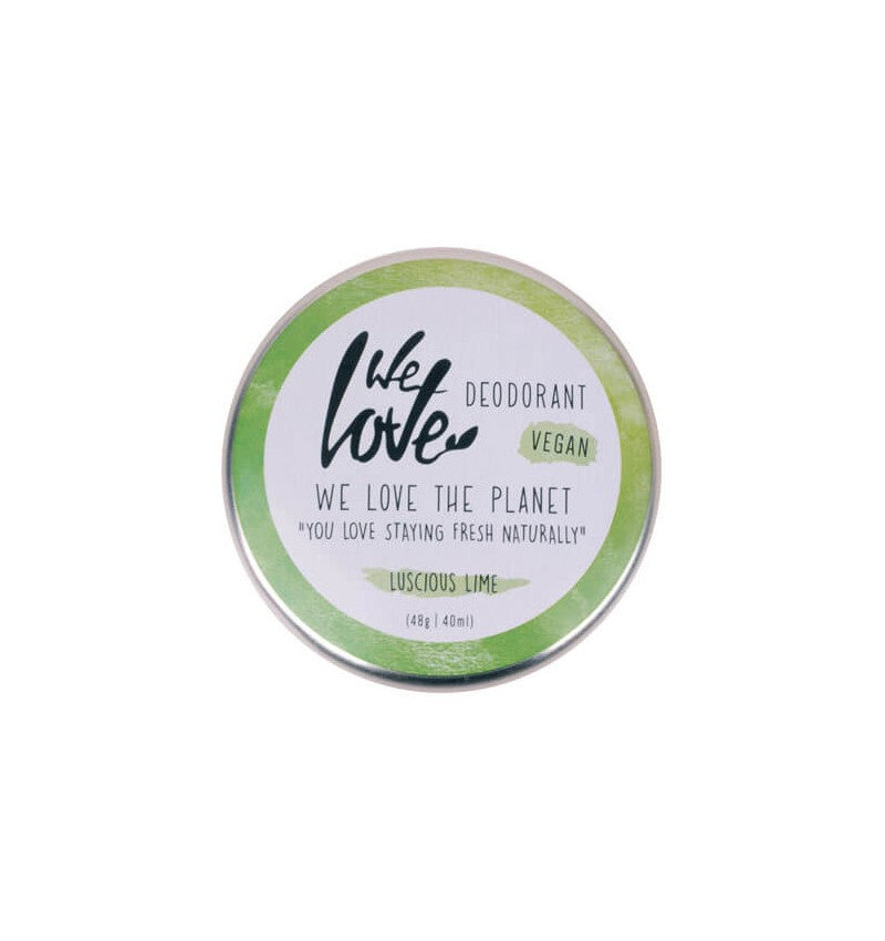Deodorant crema Luscious Lime 48g We love the planet