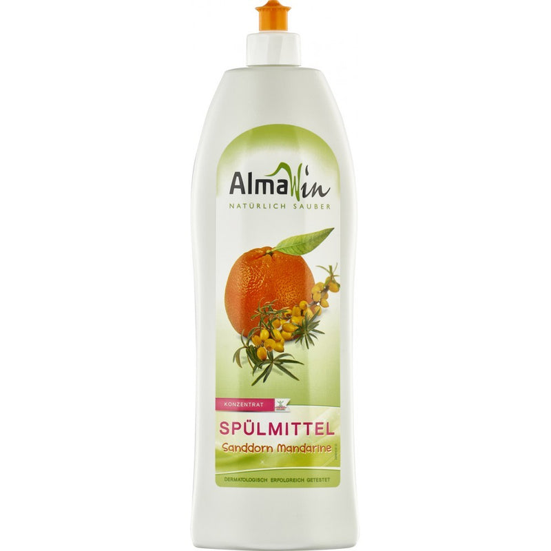 Detergent de vase concentrat cu catina si mandarine , 1l, almawin 1