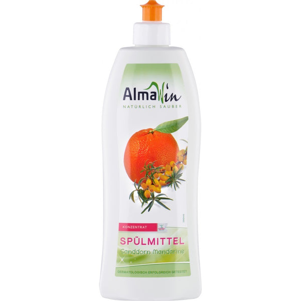  Detergent de vase concentrat cu catina si mandarine eco, 500ml, almawin