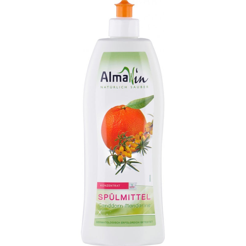 Detergent de vase concentrat cu catina si mandarine eco, 500ml, almawin 1