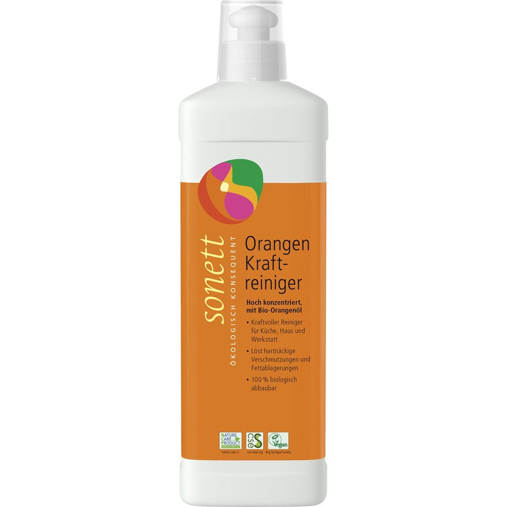 Detergent ecologic universal concentrat cu ulei de portocale 500ml Sonett
